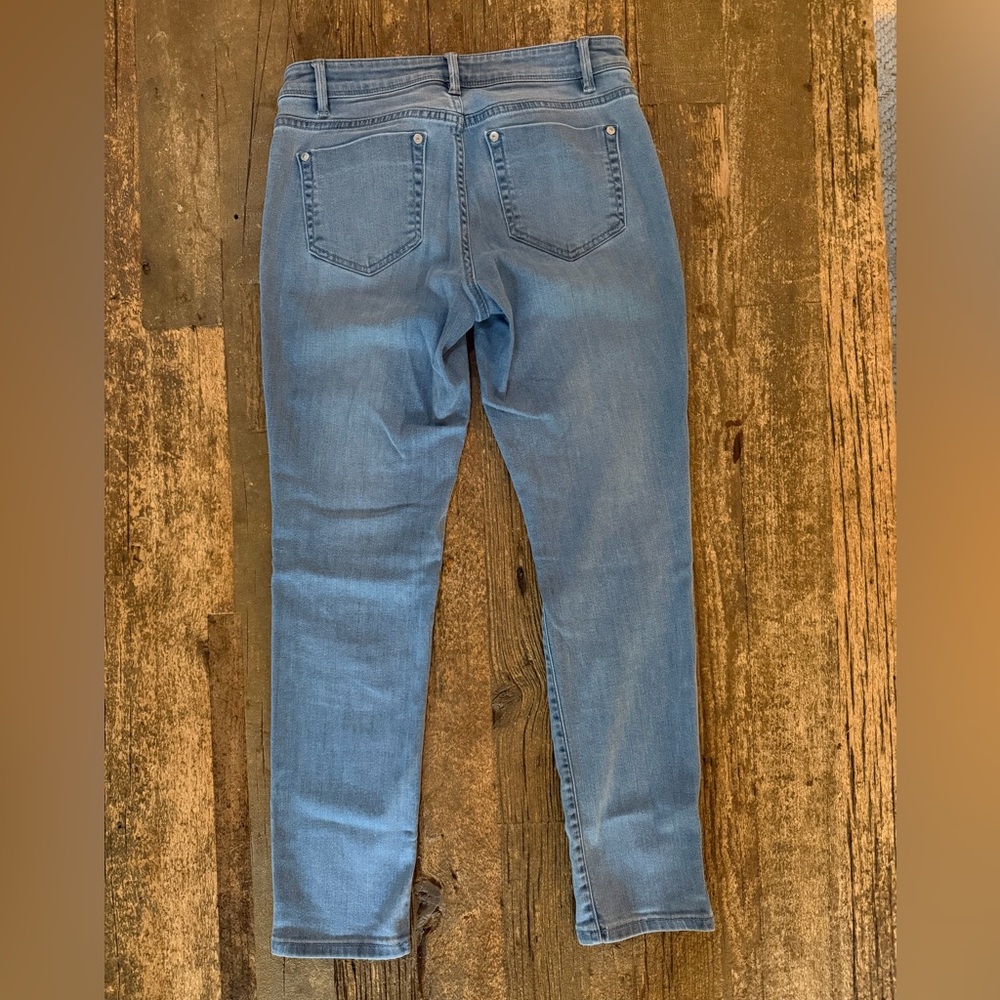 J.Jill Denim Authentic Fit Slim Ankle Jeans Size 4 - Picture 6 of 9